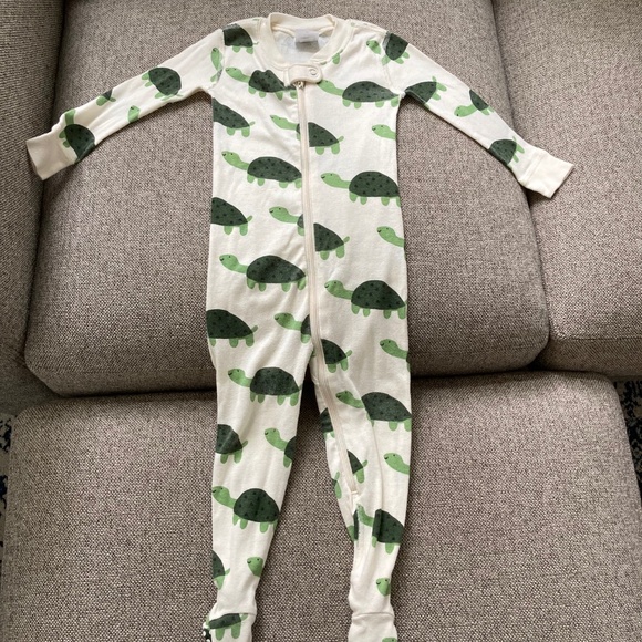 Hanna Andersson Other - Turtle print Hanna Anderson 2T footed pajamas